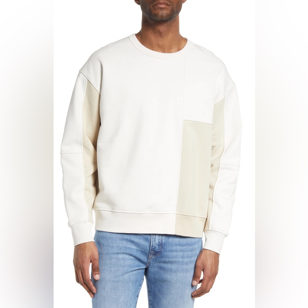 Frame Colorblock Sweatshirt. NWT Medium